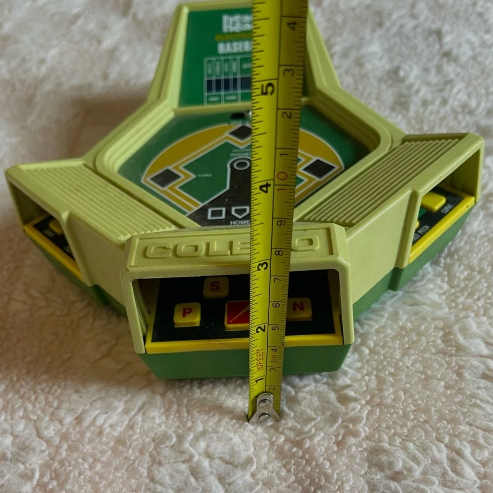 Vintage 1980 Coleco Head To Head Electronic BaseBall Game